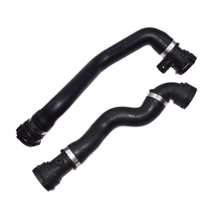 2 pcs For BMW 525i 528i 530i Radiator Hose UPPER & LOWER 11531705223 11531705224