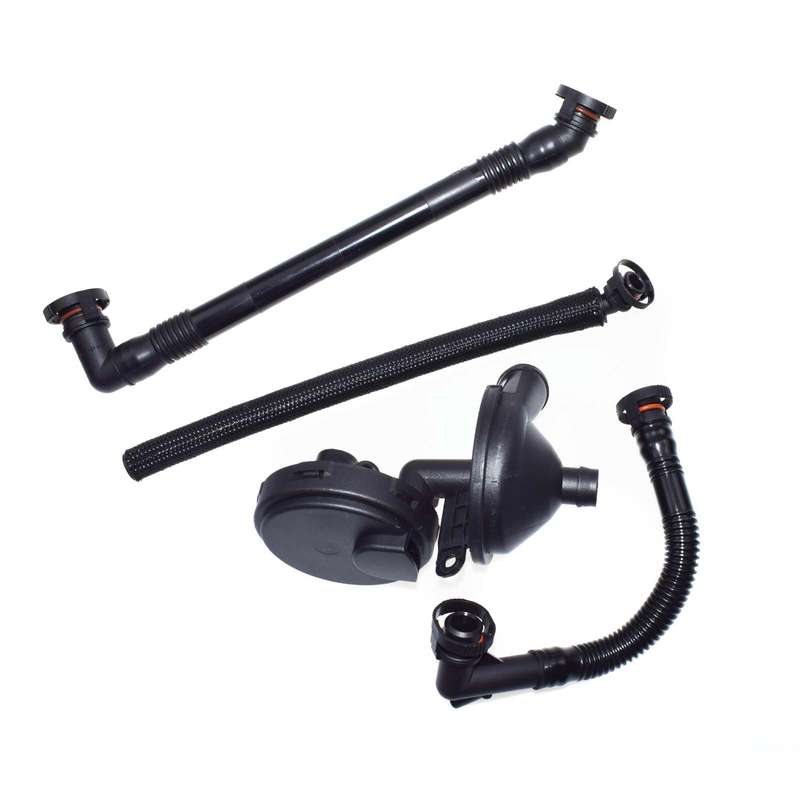 PCV Crankcase Vent Valve & Breather Hose Set for BMW 330i 325Xi E46 11611432559