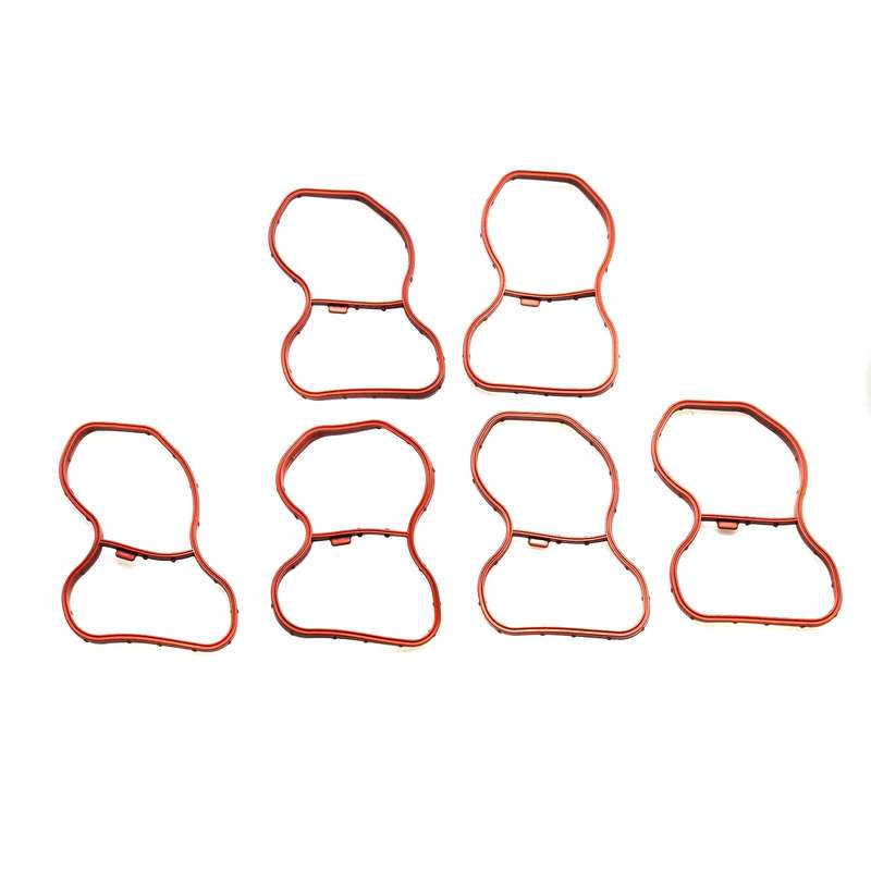 11618511363 714123100 6PCS New Swirl Cover Seal Gasket For BMW N57 N57S