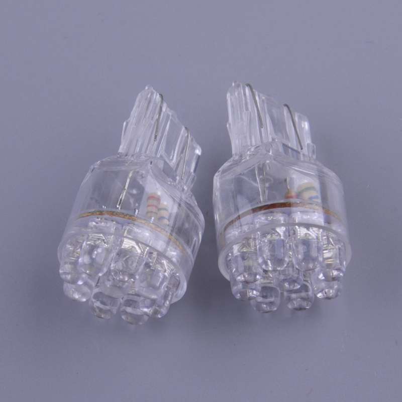 2pcs T20 Car Daytime Running Light DRL Reverse Lamp Turn Signal Parking light