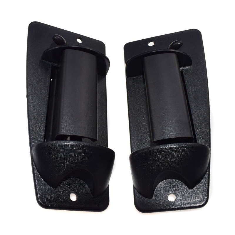 Pair LH RH Exterior Door Handle for 1999-2007 Silverado GMC Sierra Extended Cab