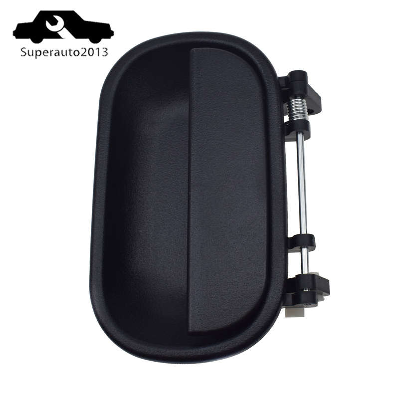 New Exterior Left Side Door Handle Black For 1995-2007 Isuzu NPR NPR-HD NQR NRR