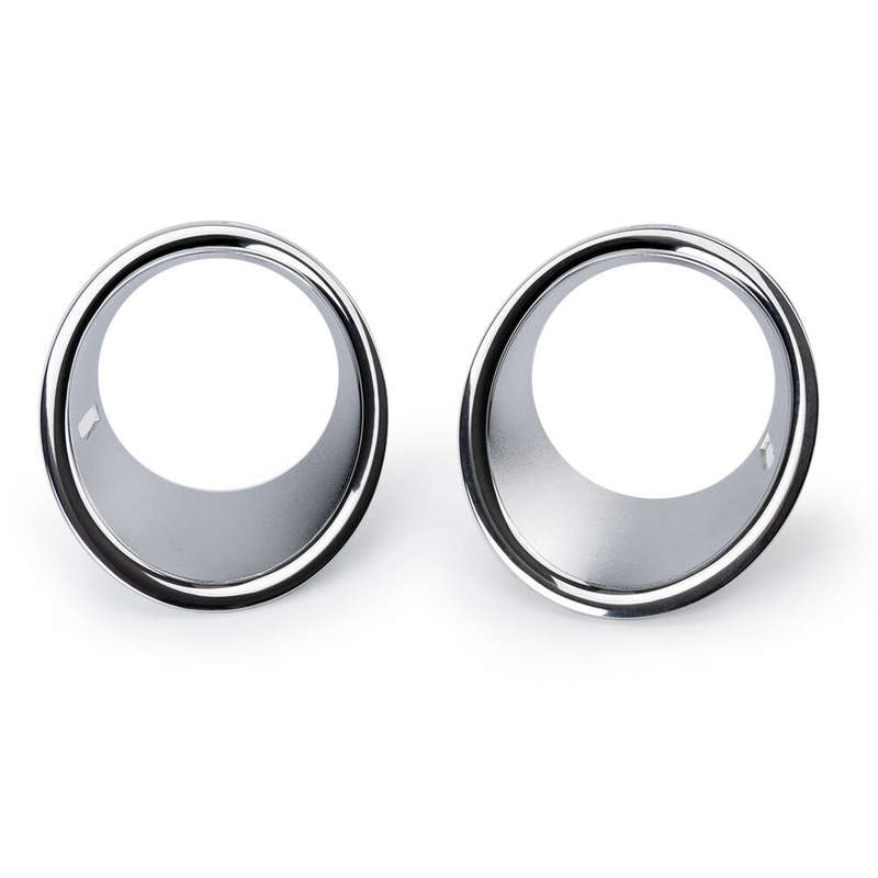 2X Fog Light Lamp Trim Ring Cover 51112753661 51112753662 For BMW Mini Cooper