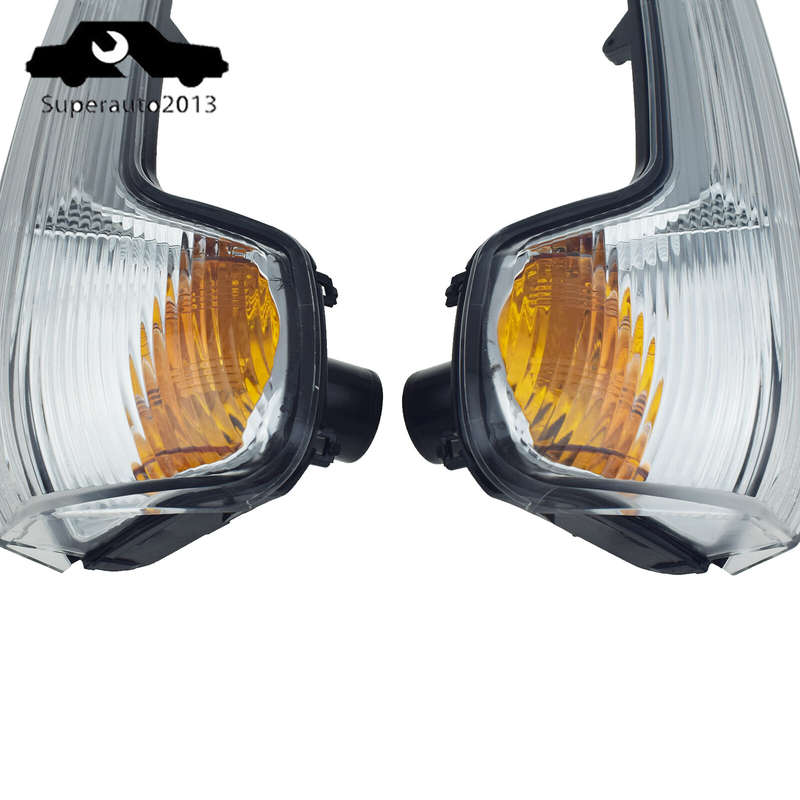 Pair Left & Right Mirror Turn Signal Indicator Lights For Iveco Daily 2015-2020