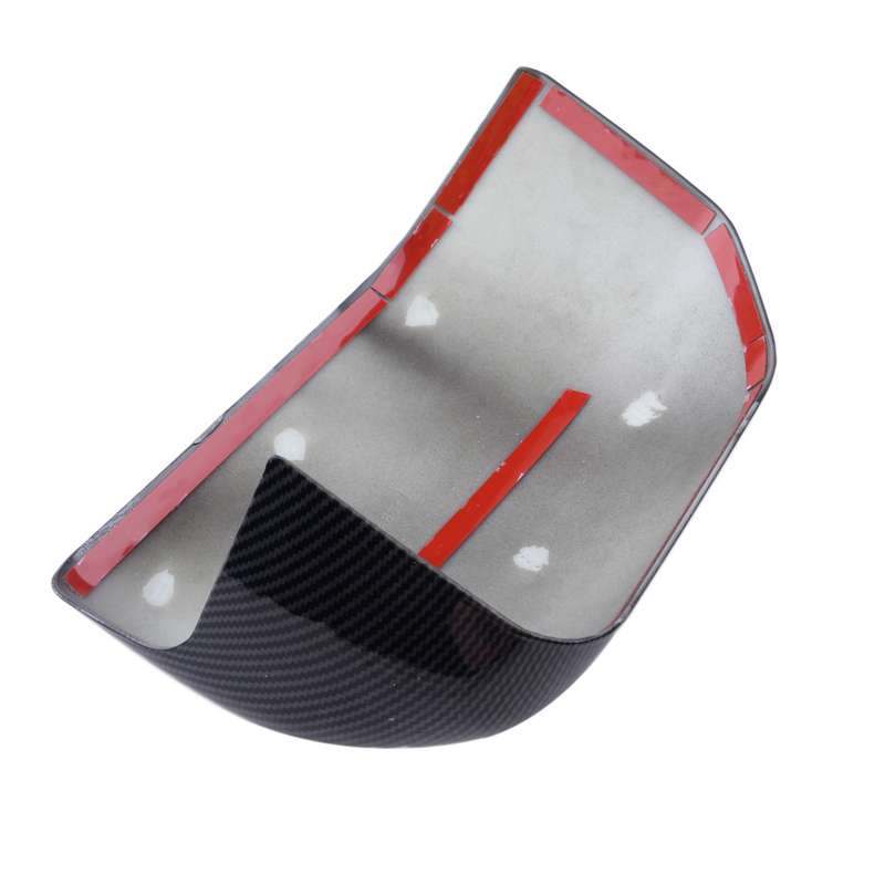 Left Carbon Fiber Grain Side Mirror Cover Trim Fit for Ford F150 2015-19 Raptor