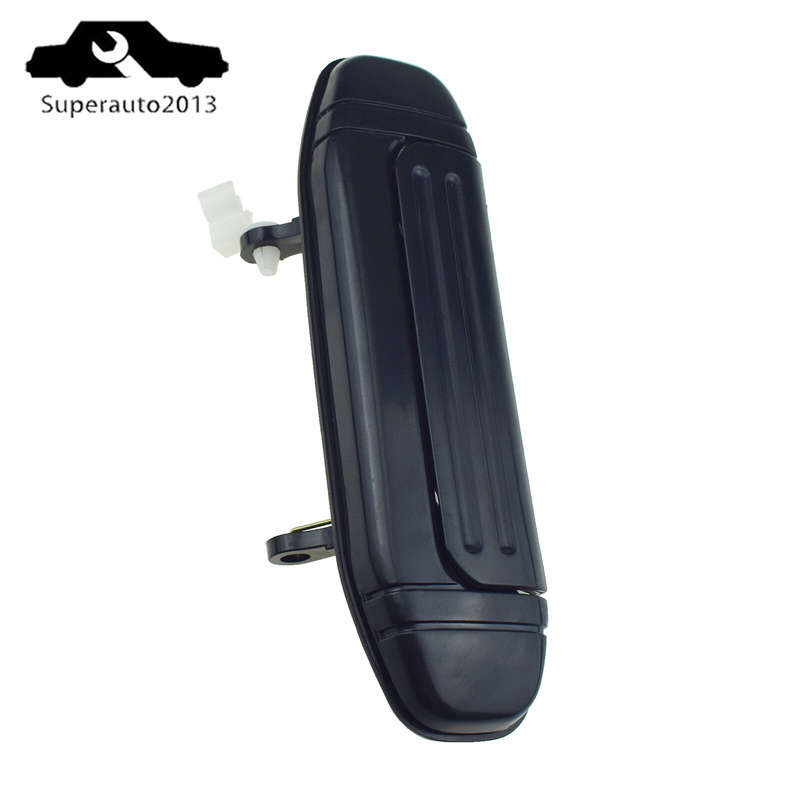 New Black Front Left Outside Door Handle For 1992-00 Mitsubishi Montero Pajero