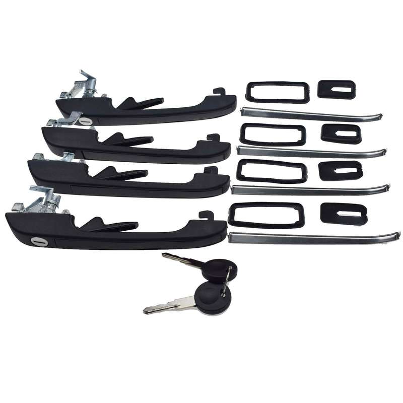 Front Rear LH RH Outside Door Handles for VW Mk1 Mk2 Golf GTI Scirocco & Caddy