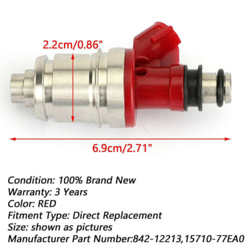 JS28-2 8970795320 For Isuzu Amigo Pickup Rodeo 2.6L YU 94-03 4Pcs Fuel Injectors