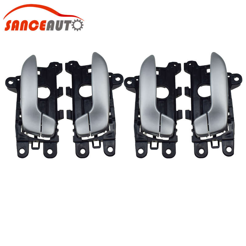 Front Rear Left Right Inside Outside Door Handle 8pcs for Kia Forte Cerato 14-18
