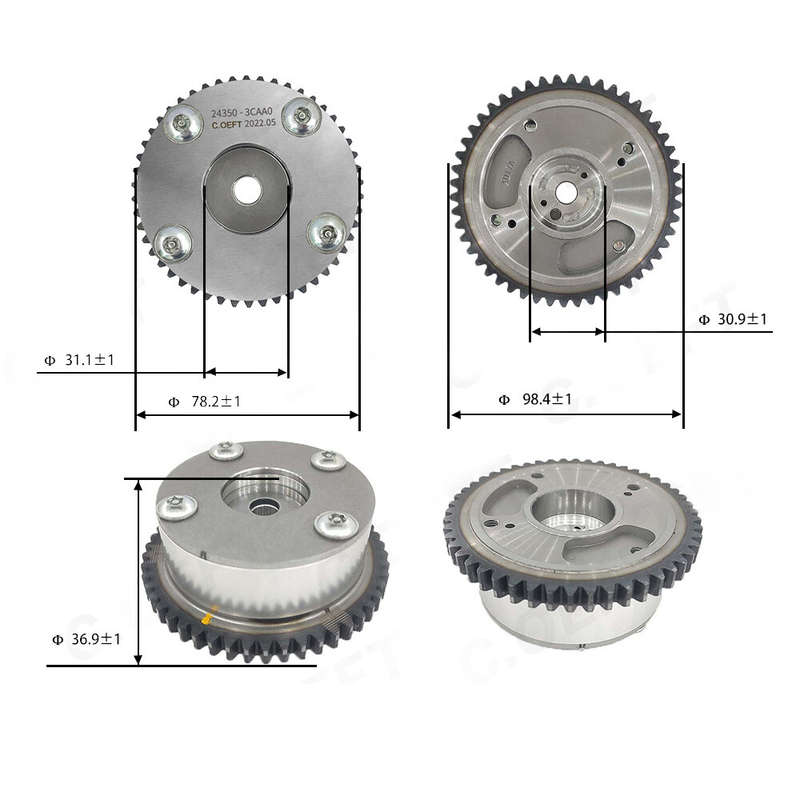 For Hyundai Veracruz Azera for Kia 3.5L 3.8L Timing Camshaft Gear 24350-3CAA0