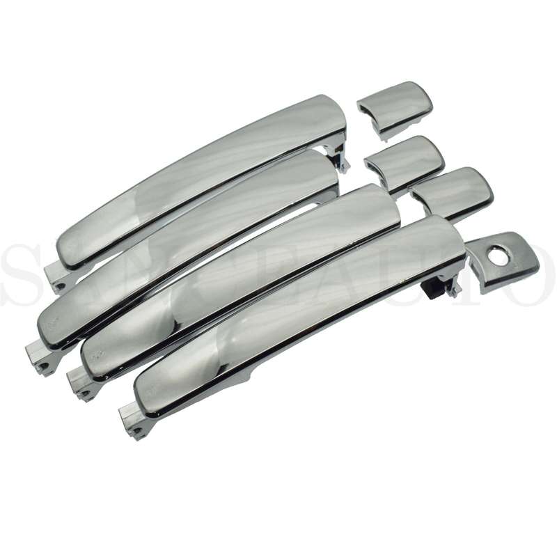 Chrome Front Rear Outside Door Handle LH RH for Nissan Rogue Murano Infiniti New