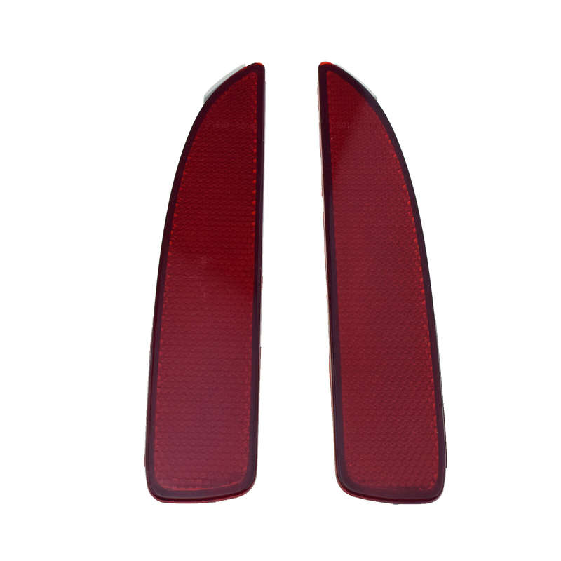 2X Rear Left & Right Bumper Reflector For 2014-2018 Mazda 3 G SE 2014-17 Mazda 6