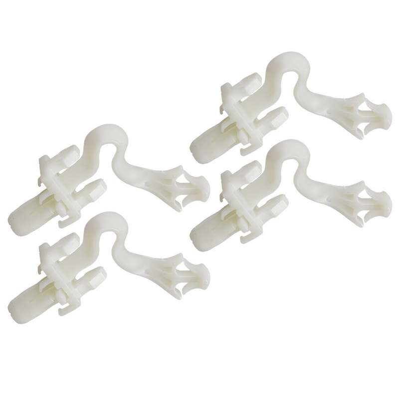 10pcs Car Interior A Pillar Trim Retainer Clips Fit for Toyota Lexus White Car