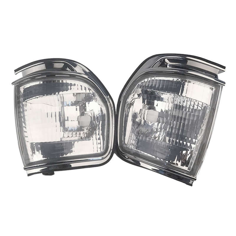 2pcs Front Corner Turn Signal Light Lamp fit for Toyota Land Cruiser FJ80 91-97