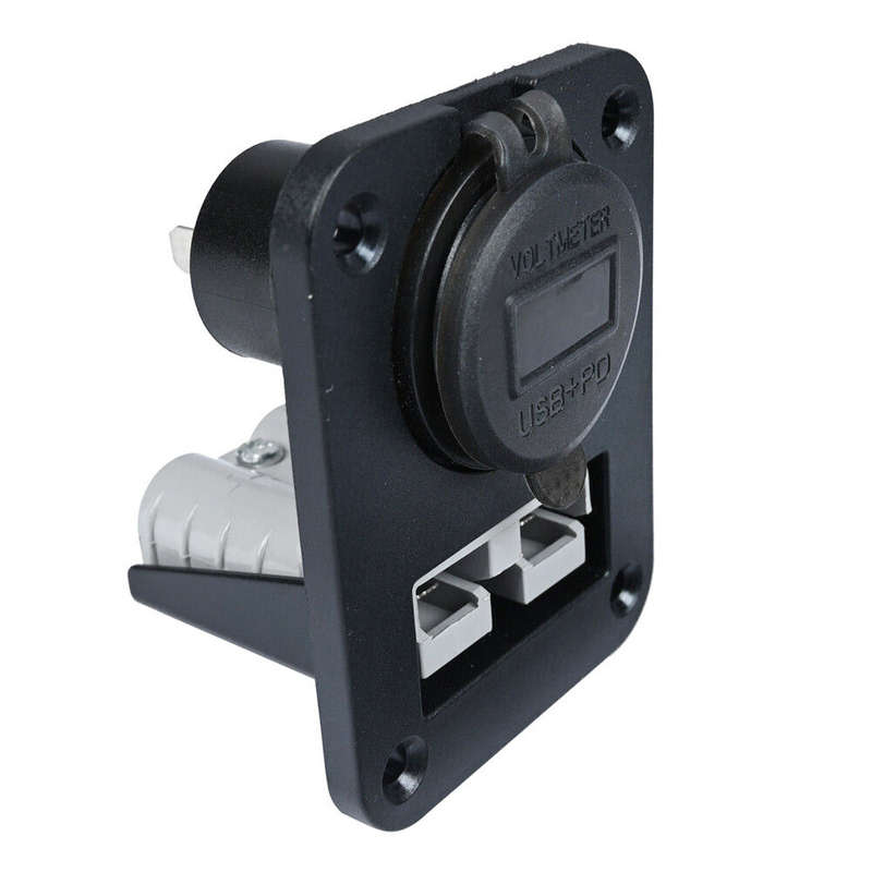 Dual USB Fast Charger Panel PD QC3.0 Plug Socket for RV Camper Caravan Boat