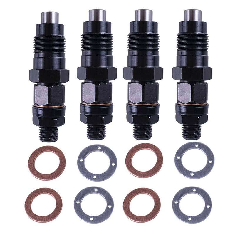 4PCS Diesel Fuel Injectors For Toyota Hilux Surf Prado 1KZ-TE 3.0L 23600-67040