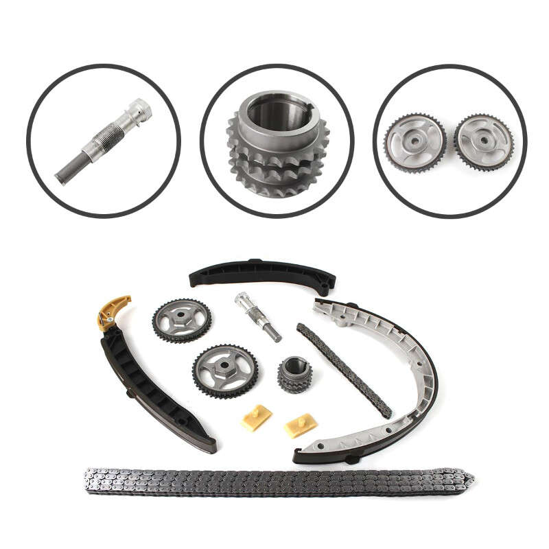 Engine Timing Chain Tensioner Guides Kit Fits for Porsche Panamera 3.6L 4.8L V8