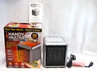 Handy Heater Pure Warmth 1500 W Portable Ceramic Space Heater LED Gray