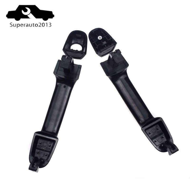 Pair Front Left Right Outside Door Handles For Hyundai I20 2008-2015 82651-1J000