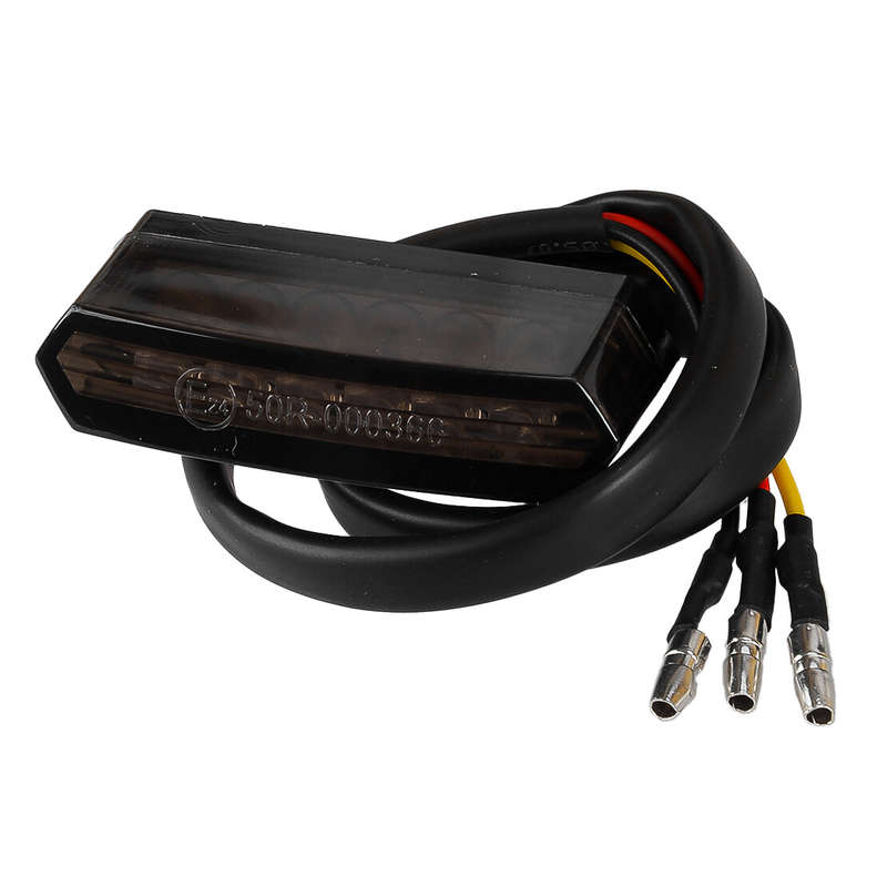 Motorcycle ATV 6-LED Rear Tail Light Mini Stop Brake Lamp Running Light 12V