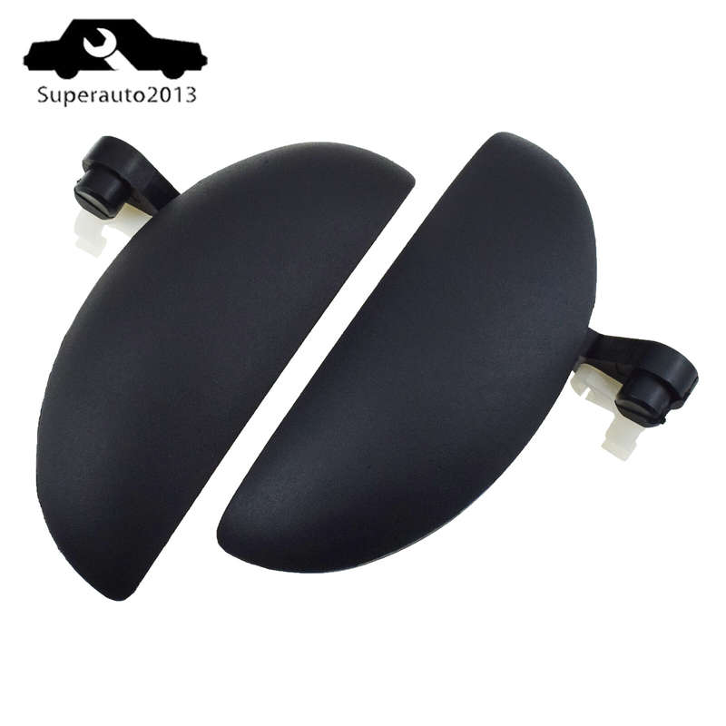 2X Front RH LH Outside Door Handle For Toyota Aygo Citroen C1 Peugeot 107 05-14