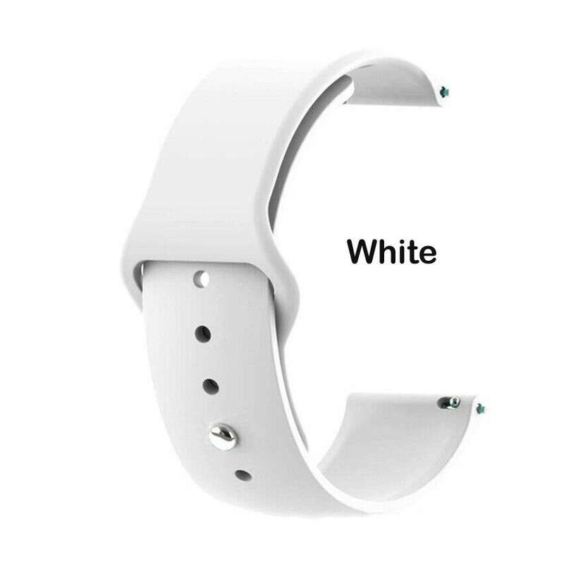 *LOCAL STOCK* 22mm Huawei Watch GT New Silicone Band Strap for 46mm - White