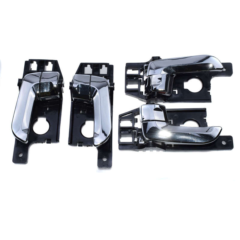 4PCS Left & Right Side Interior Door Handle Chrome For Kia Sportage 2005-10 New