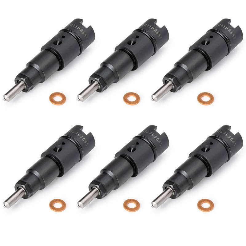 6Pcs Fuel Injector New Replacment Repair Kit For Cummins ISB 5.9L 0432193645