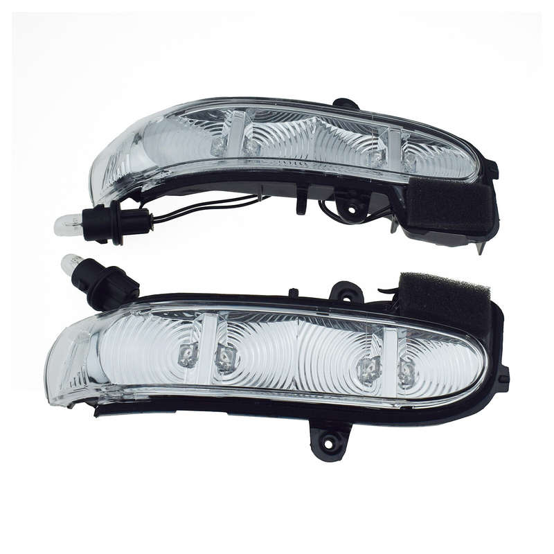 2X Left & Right Side Mirror Turn Signal Light For Benz E-Class W211 S211 2002-06
