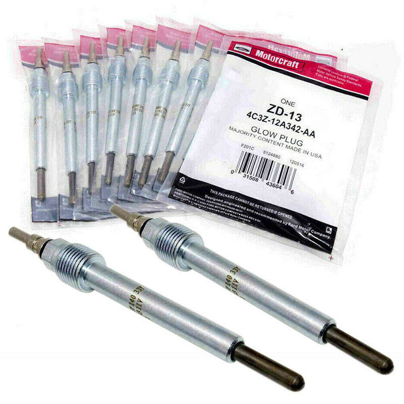 ZD13 glow plug & Harness Kit 4C3Z12A342AA FIt For Ford F250 F350 F450 6.0L