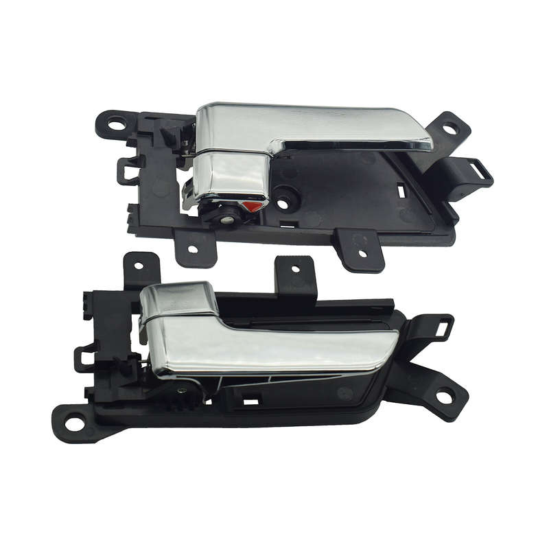 2PCS Left & Right Side Interior Door Handle Chrome For 2009-2011 Kia Borrego New