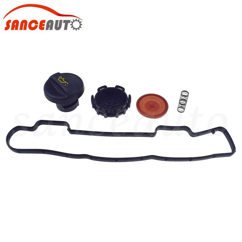 0248L1 PCV Valve Cover Membrane & Gasket Kit For Citroen C2 C3 Peugeot 206 307