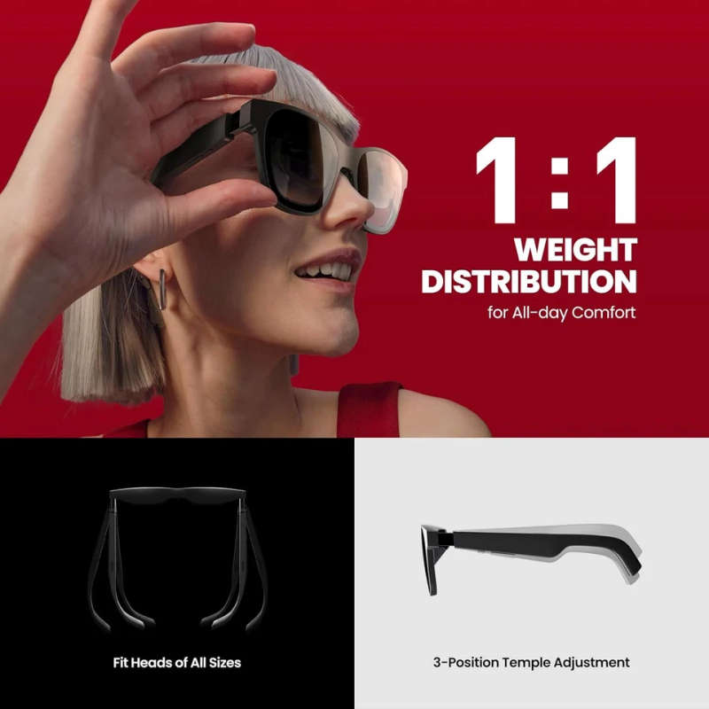 Xreal Nreal Air2 Pro AR Glasses with Xreal Beam Terminal 330" Giant Screen