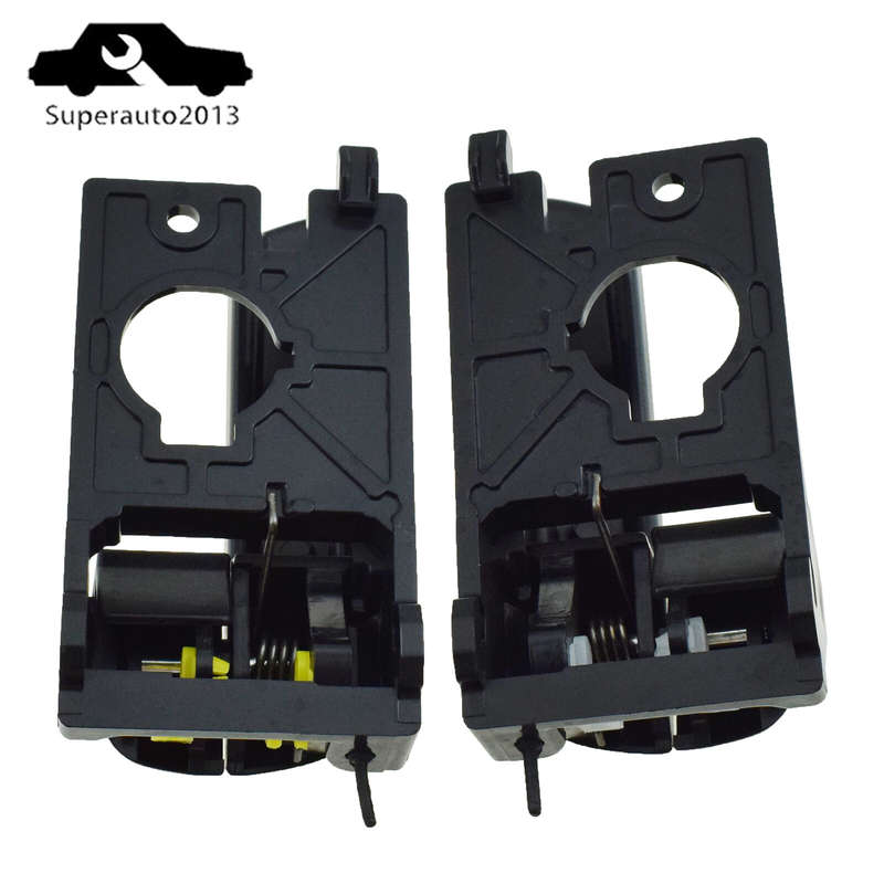Pair Interior Door Handle Rear Left Right Side For Kia Rio Rio5 2006 2007-2011