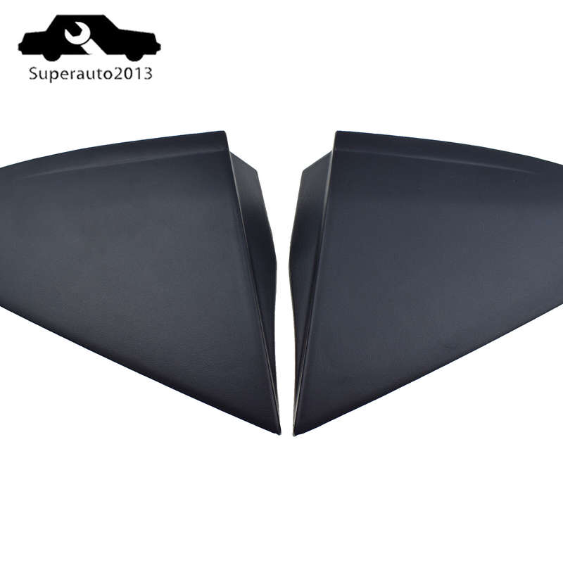 Front Left & Right Fender Mirror Triangle Trim Cover For Toyota Yaris 2012-2014
