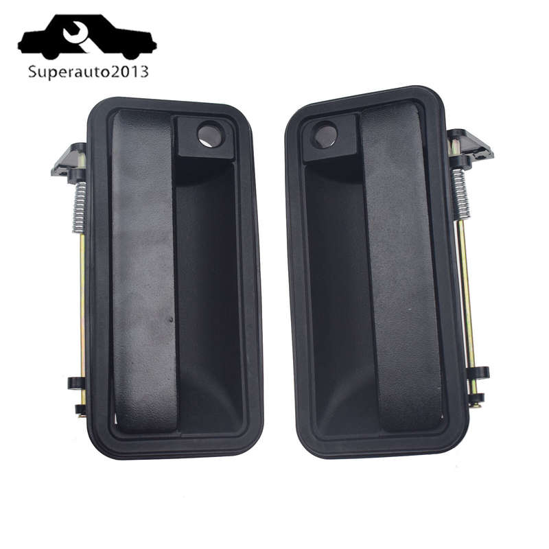 Pair New Front Left & Right Door Handles For 1995-2000 Chevrolet GMC Suburban