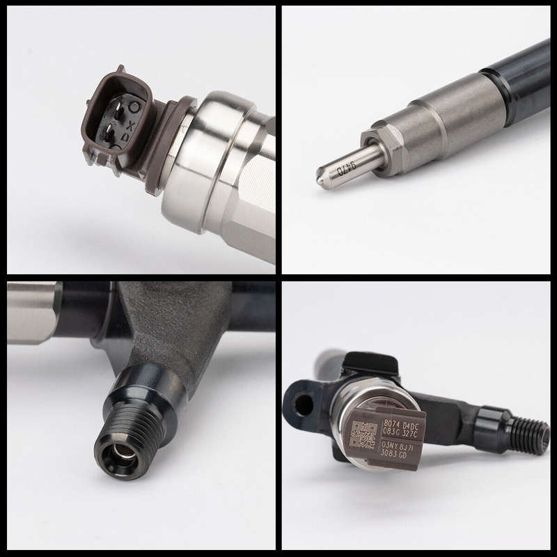 4Pcs 095000-6250 Common Rail Diesel Fuel Injector for Nissan YD25 Navara Engine