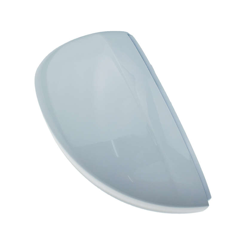 Left Side RearView Mirror Cover Replace White For Volkswagen Tiguan 2018-2022