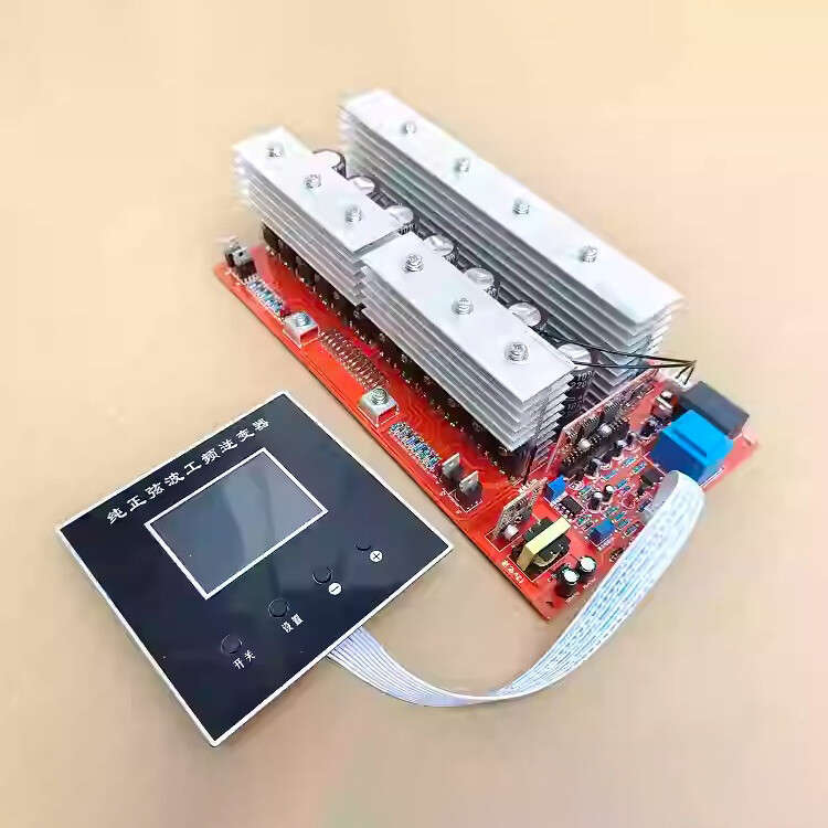 LCD Screen Display Power Inverter PCB Board 12v To 48v Universal 12 Tube
