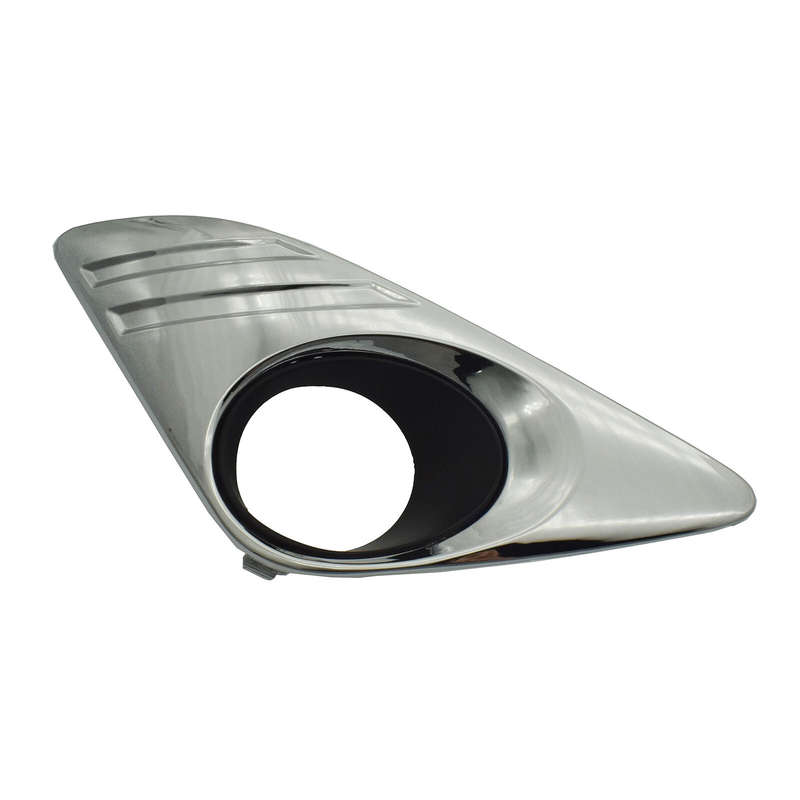 Front Right Bumper Fog Light Cover Bezel Chrome For 2012 2013 2014 Toyota Camry
