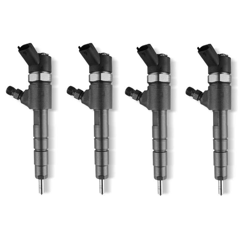 4Pcs Fuel Injector 129E01-53100 0445110508 FIt For Yanmar 4TNV98CT Engine
