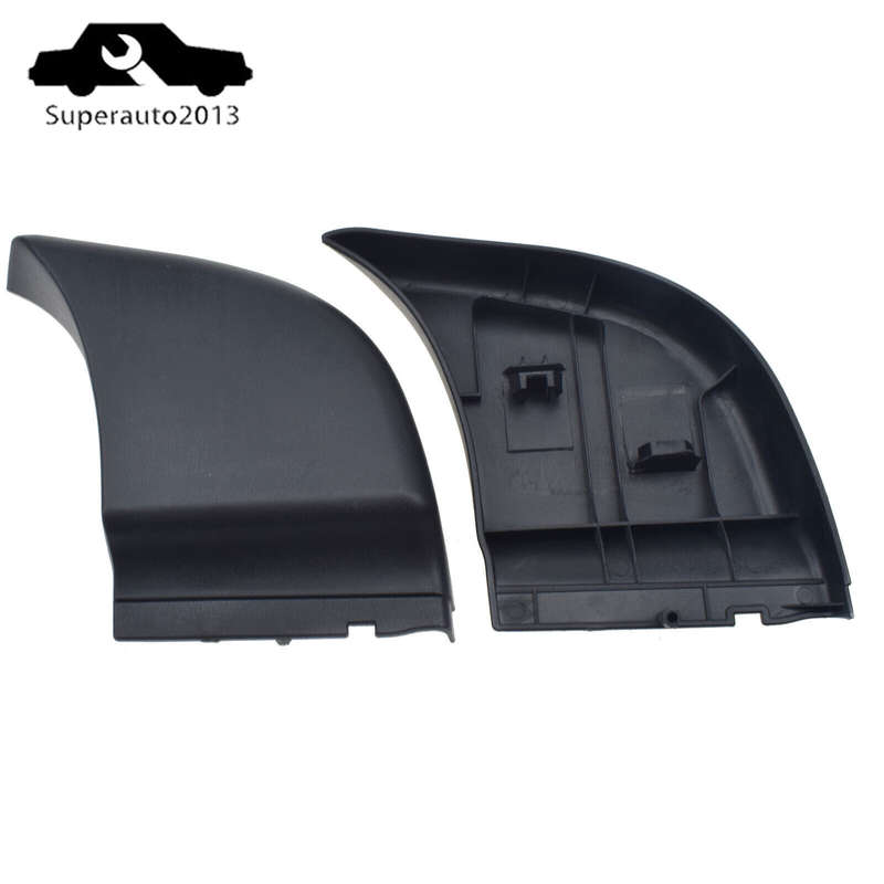 Rear Right & Left Bumper End Plate Corner Cap Trim New For 2004-15 Toyota Hilux