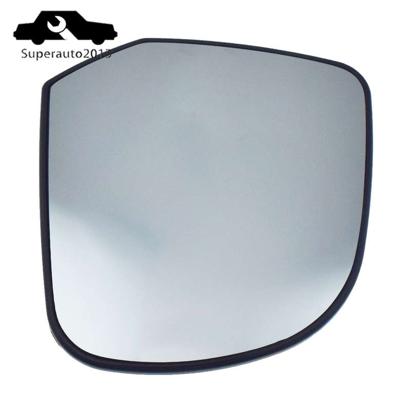 Right Side Rearview Mirror Glass W/ Backing Heated For Nissan Micra 963651HB0B