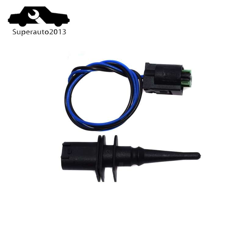 For BMW 1 6 7 Series X3 X5 E39 Outside Ambient Air Temperature Sensor W/ Pigtail