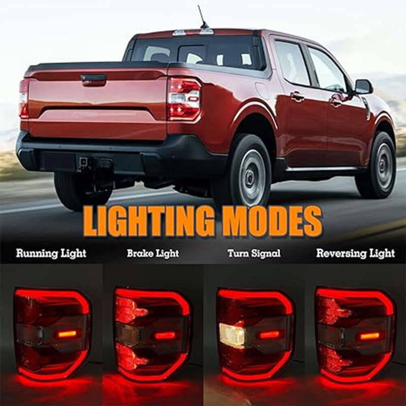 1X For 2022 2023 2024 Ford Maverick Tail Light Lamp Right Passenger Side Halogen