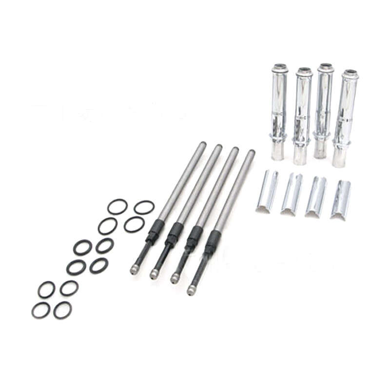 for Harley Twin Pushrod and Cover Kit Replace for S&S Quickee EZ Install
