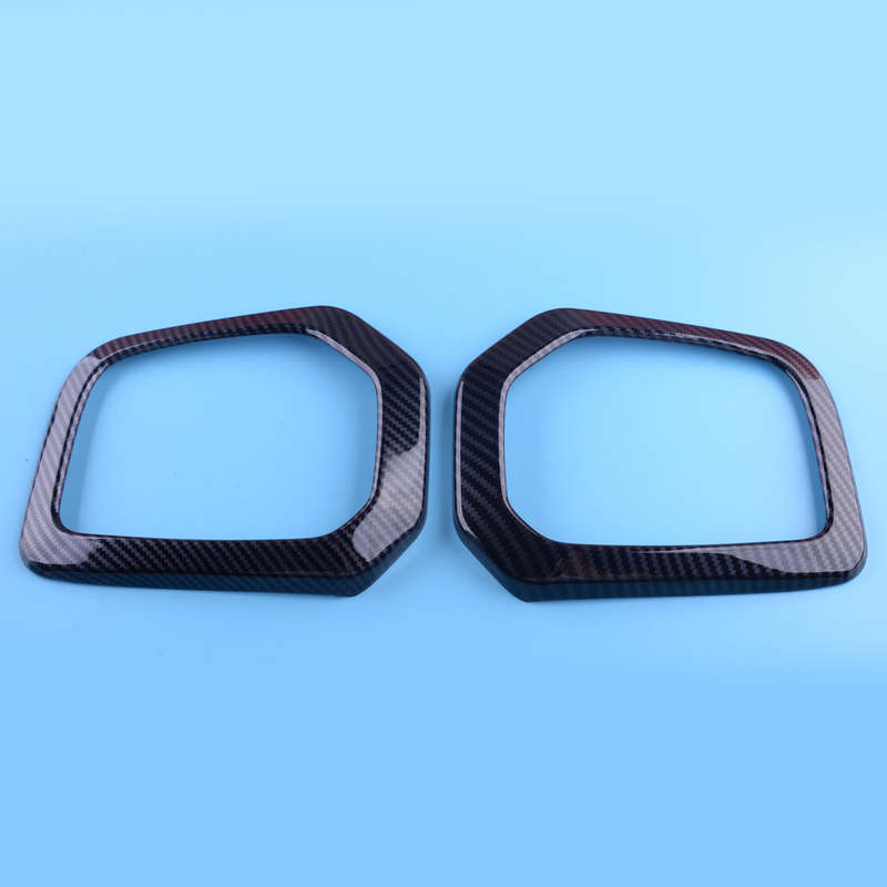 Carbon Fiber Style Front Fog Light Cover Trim fit for Toyota Tacoma 2016-20 New