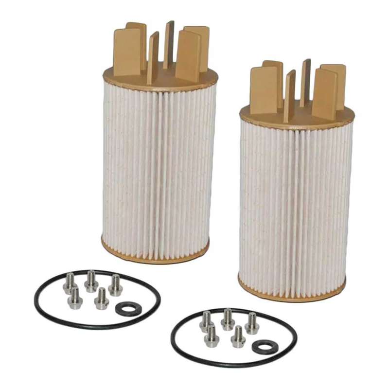 2x Fuel Filter Fit For Nissan Navara NP300 D23 2-4WD Diesel 2015-ON 16403-4KV0A
