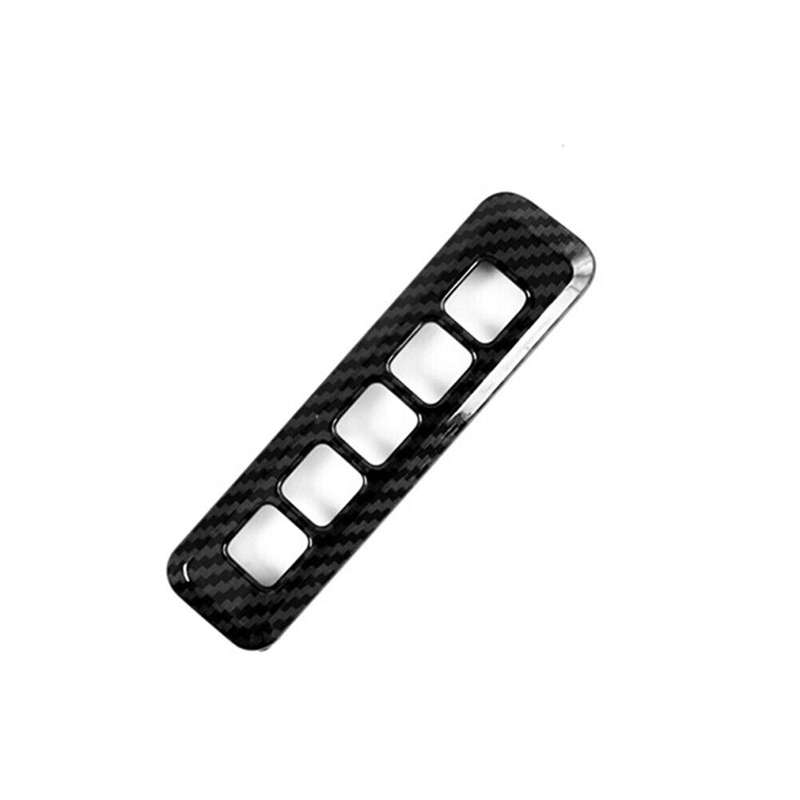 Molded Carbon Fiber Keyless Entry Keypad Cover Trim Bezel For Ford F150 15-21