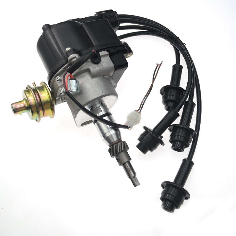 Distributor for Toyota Forklift 4Y Engine 5, 6, 7 Series with spark plug wires